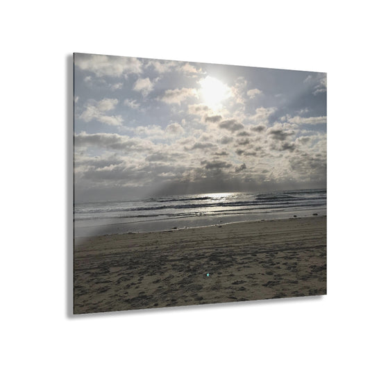 Acrylic Prints (French Cleat) Walk on the beach