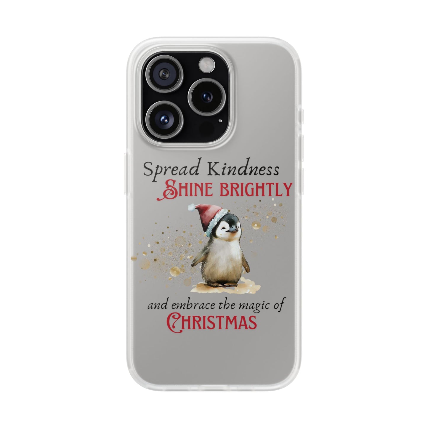 Flexi Cases - Magic of Christmas Penguin - iPhone and Samsung phones