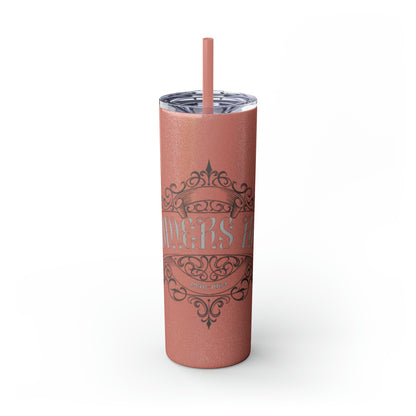 Skinny Tumbler with Straw, 20oz - Boomers Rule