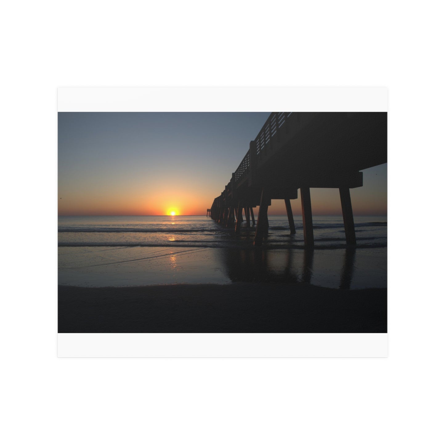 Satin Posters (210gsm) Early Morning Beach Horizontal