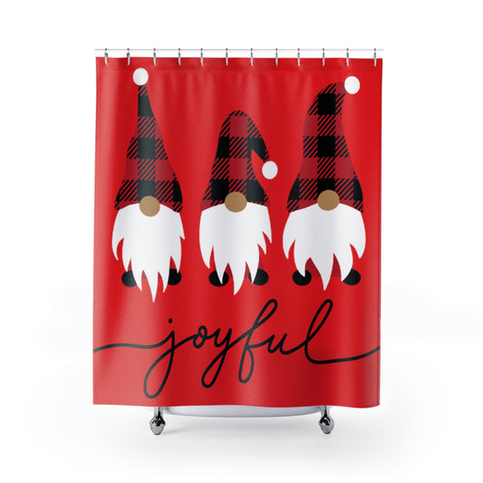 Shower Curtain - Gnomes Joyful