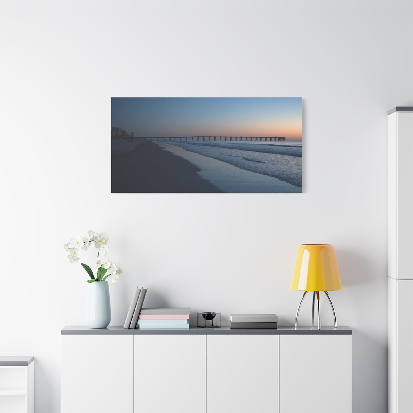 Matte Canvas, Stretched, 1.25" Before the sun shines 48"