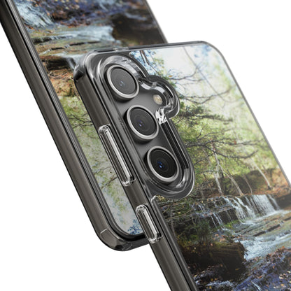 Clear Cases - Samsung Galaxy Series, Plus and Untra, S24, S23, S22, S21 - Waterfall