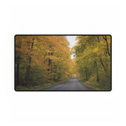 Desk Mats- Golden road