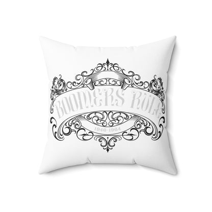 Spun Polyester Square Pillow Boomer Rules