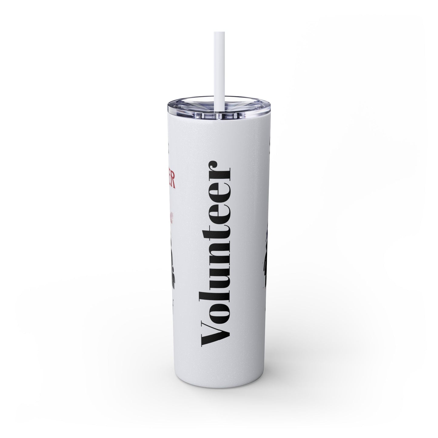 MASTER Skinny Tumbler with Straw, 20oz -  With Seam Text