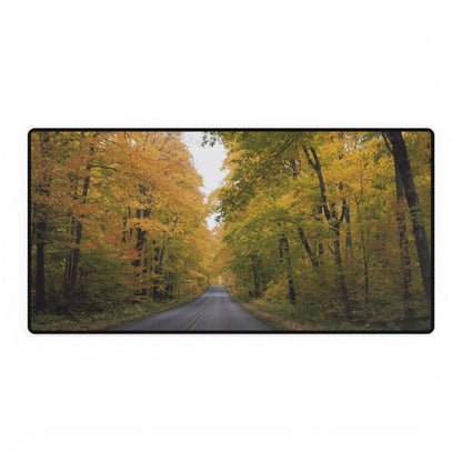 Desk Mats- Golden road