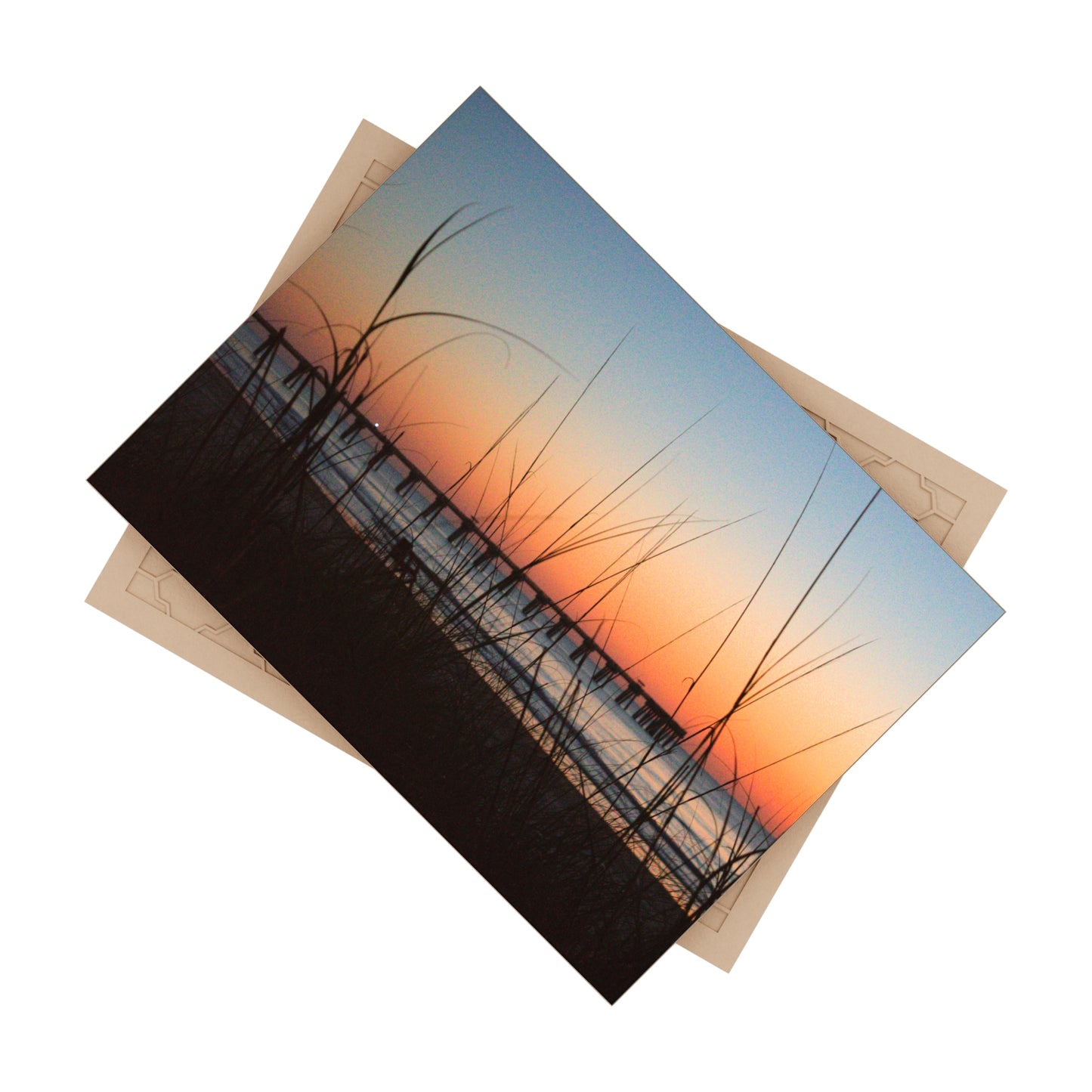 Ceramic Photo Tile - Sunrise at the beach