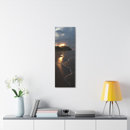 Canvas Gallery Wraps (White Wrap) Sun Kissed Beach