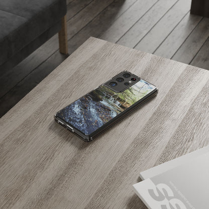 Clear Cases - Samsung Galaxy Series, Plus and Untra, S24, S23, S22, S21 - Waterfall