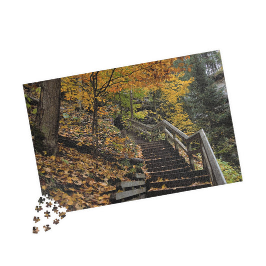Puzzle (110, 252, 500, 1014-piece) Stairway to Fall
