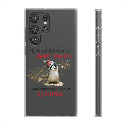 Flexi Cases - Magic of Christmas Penguin - iPhone and Samsung phones