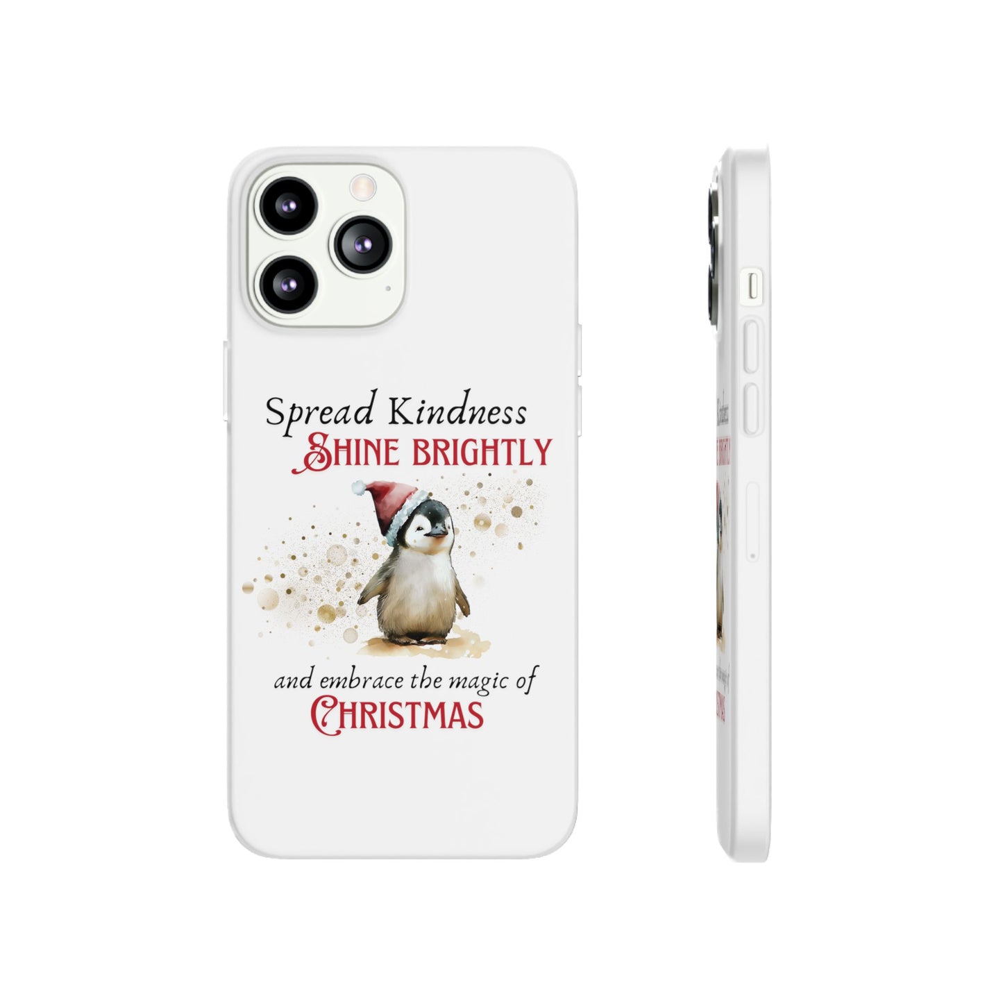 Flexi Cases - Magic of Christmas Penguin - iPhone and Samsung phones