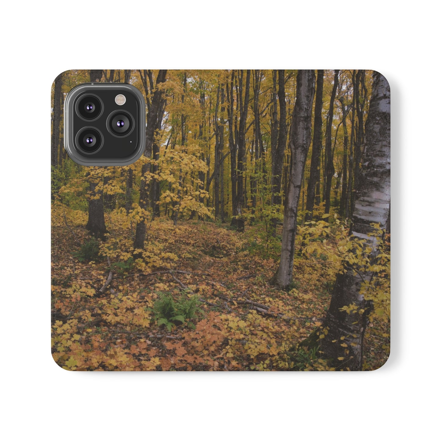 Flip Cases - Walk in the woods - iPhone 13, iPhone 13 Mini, iPhone 13 Pro Max, Samsung Galaxy S22