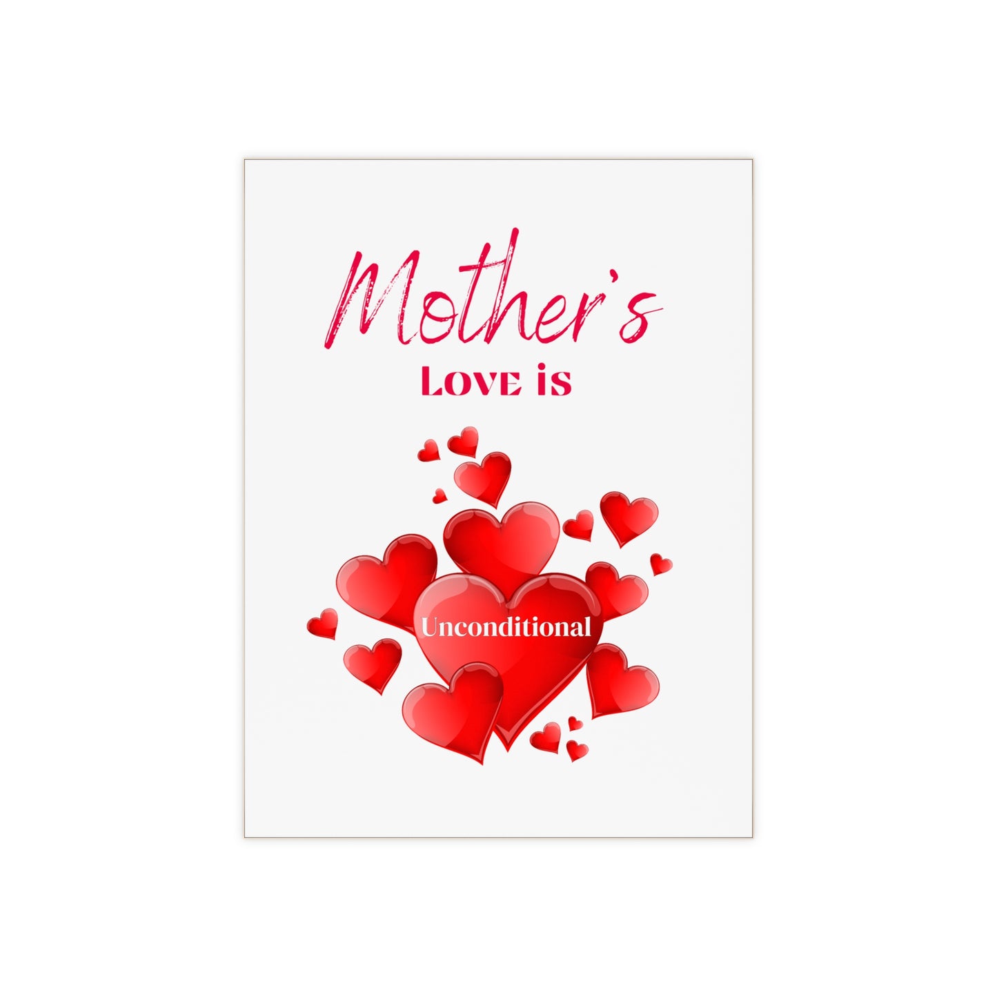 Ceramic Photo Tile - Mother's Love Unconditional