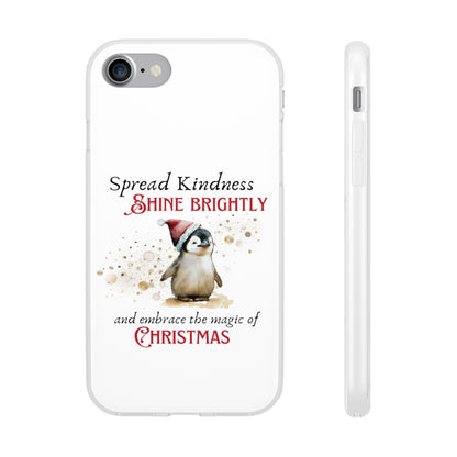 Flexi Cases - Magic of Christmas Penguin - iPhone and Samsung phones