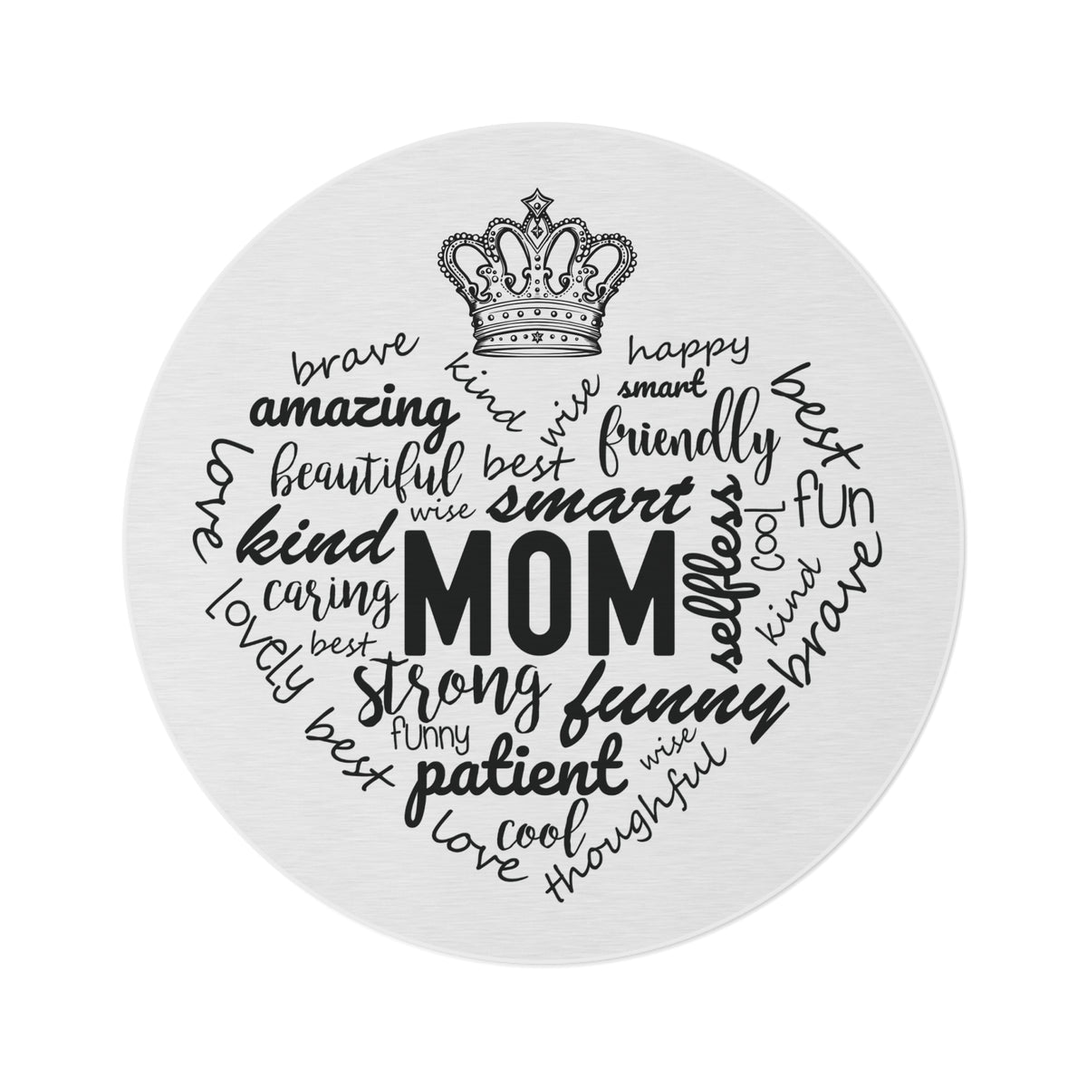 Round Rug - MOM Appreciation