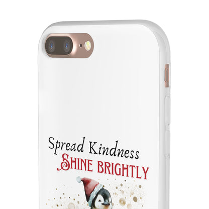 Flexi Cases - Magic of Christmas Penguin - iPhone and Samsung phones