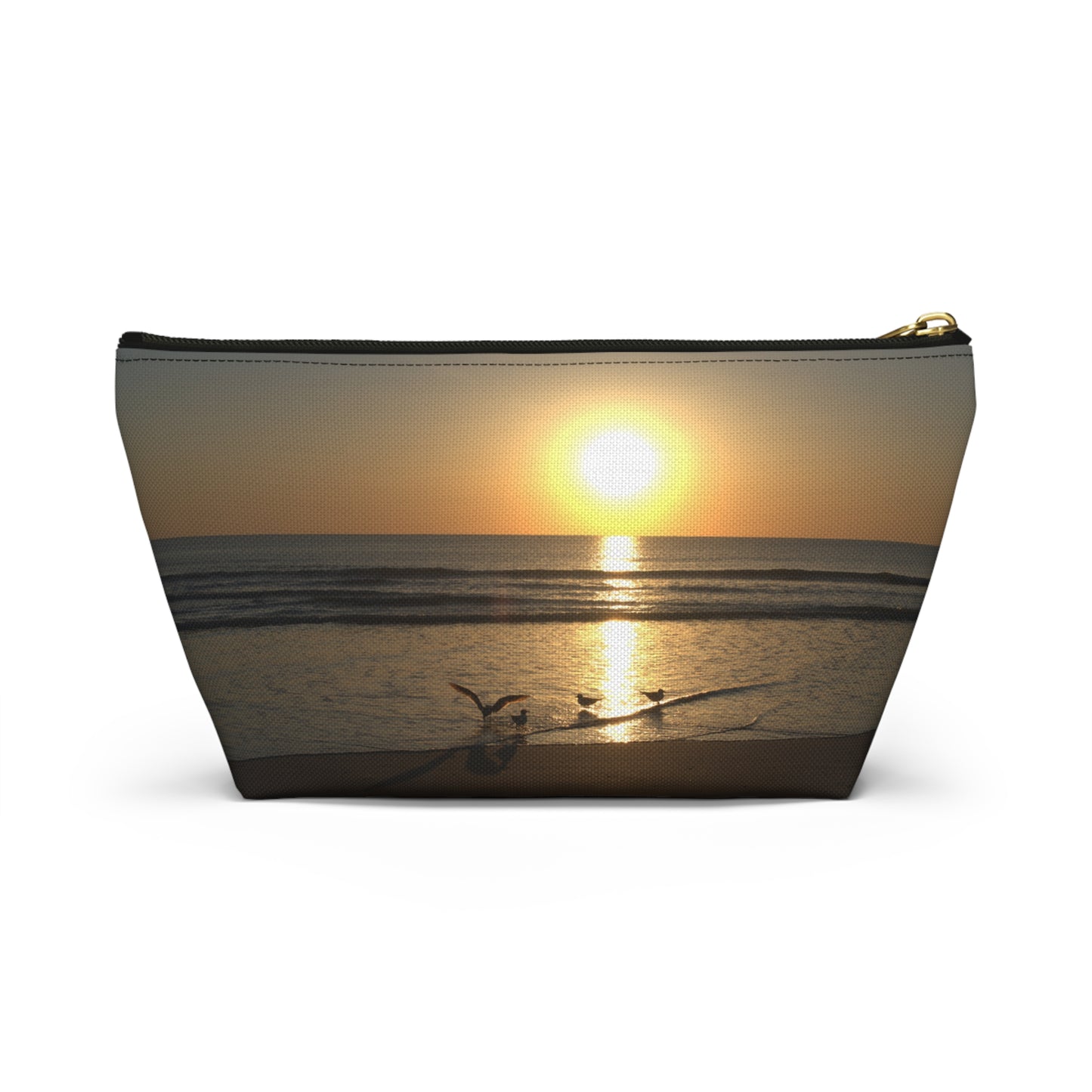 Accessory Pouch w T-bottom  Beach Morning