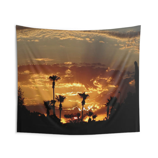 Indoor Wall Tapestries - Golden Sunrise