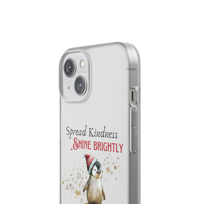 Flexi Cases - Magic of Christmas Penguin - iPhone and Samsung phones