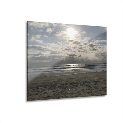 Acrylic Prints (French Cleat) Walk on the beach