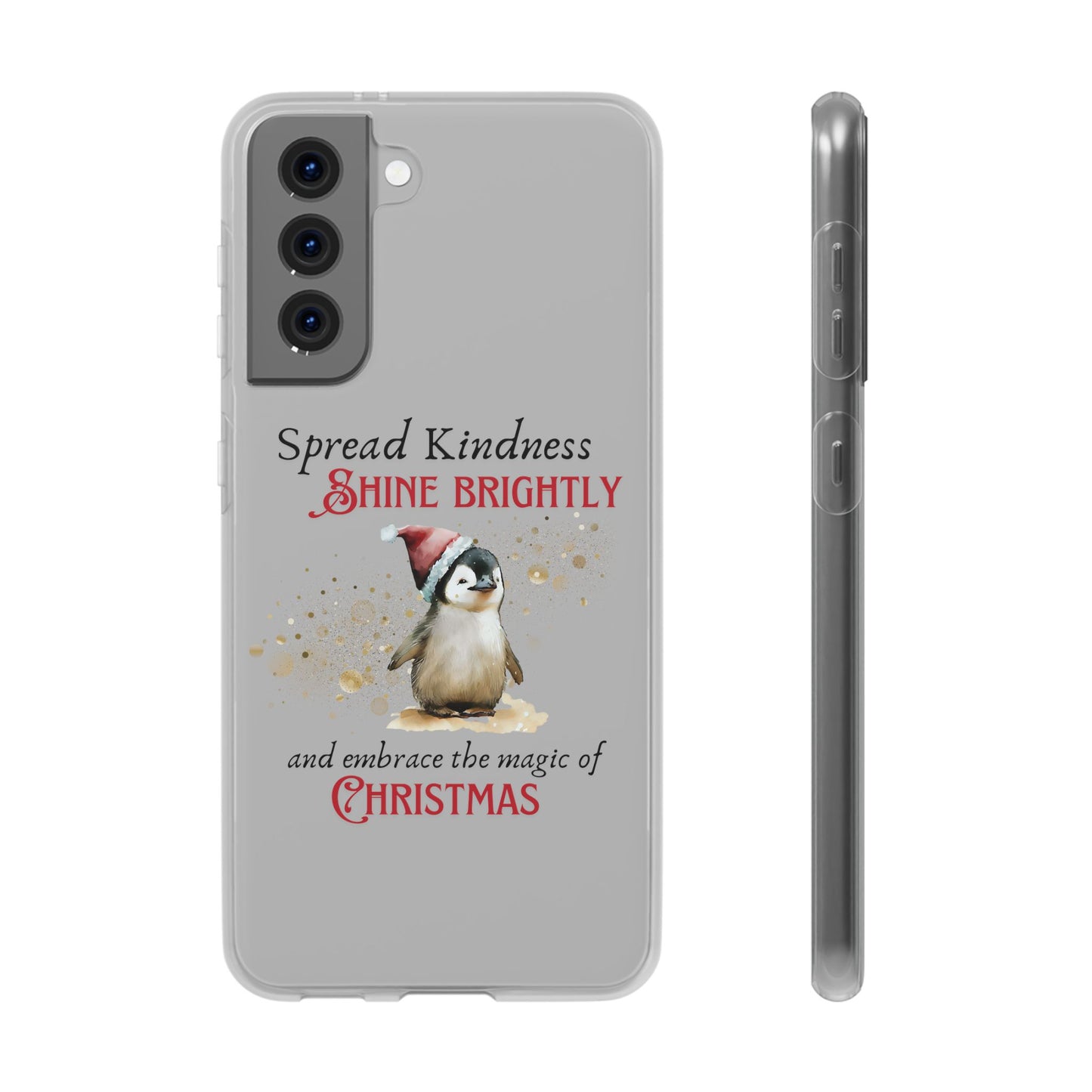 Flexi Cases - Magic of Christmas Penguin - iPhone and Samsung phones