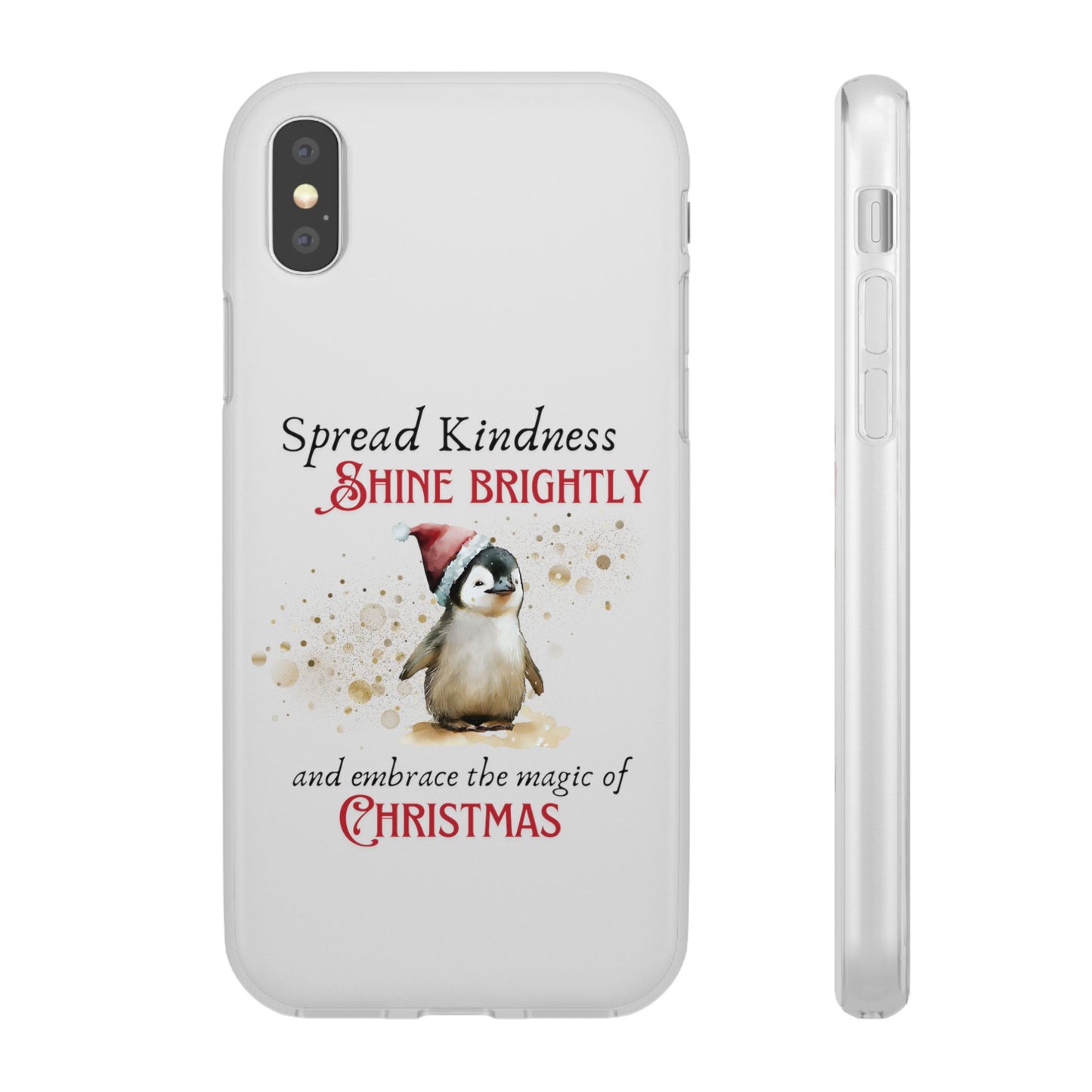 Flexi Cases - Magic of Christmas Penguin - iPhone and Samsung phones