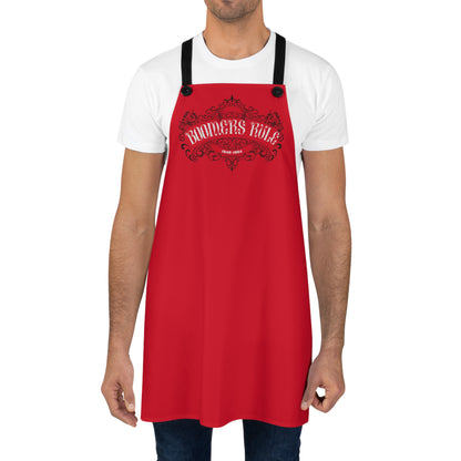 Dark Red Apron - Boomers Rule Top only