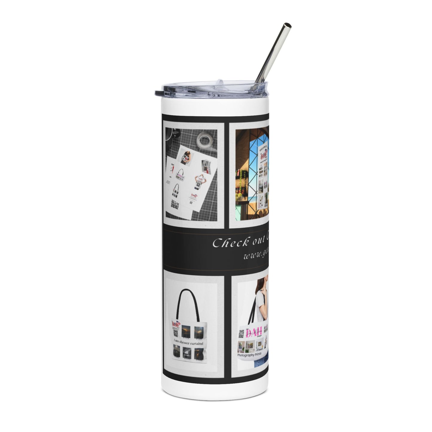 Stainless Steel Tumbler, 20oz - Fueled by Kindness Powered by community