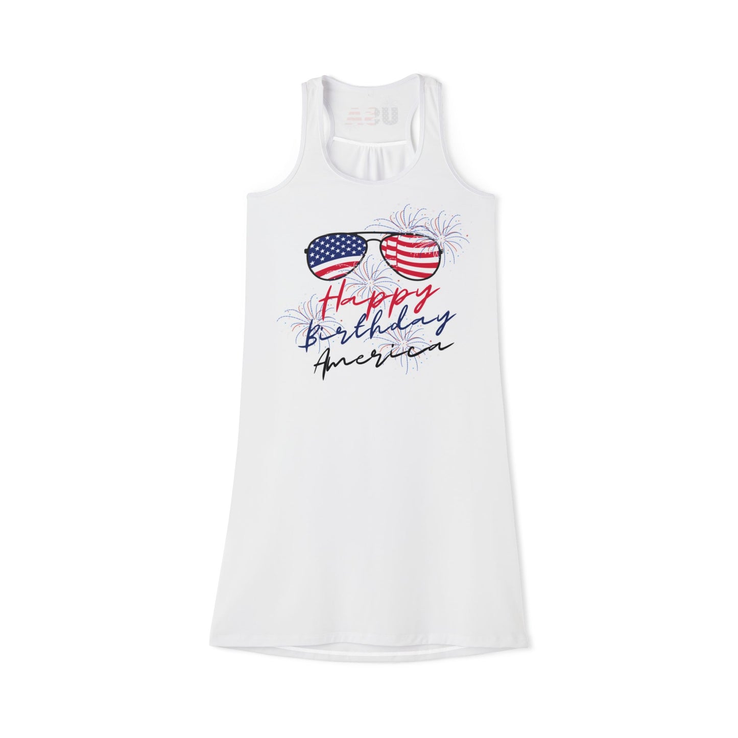 Women's Racerback Dress - 4th of July
