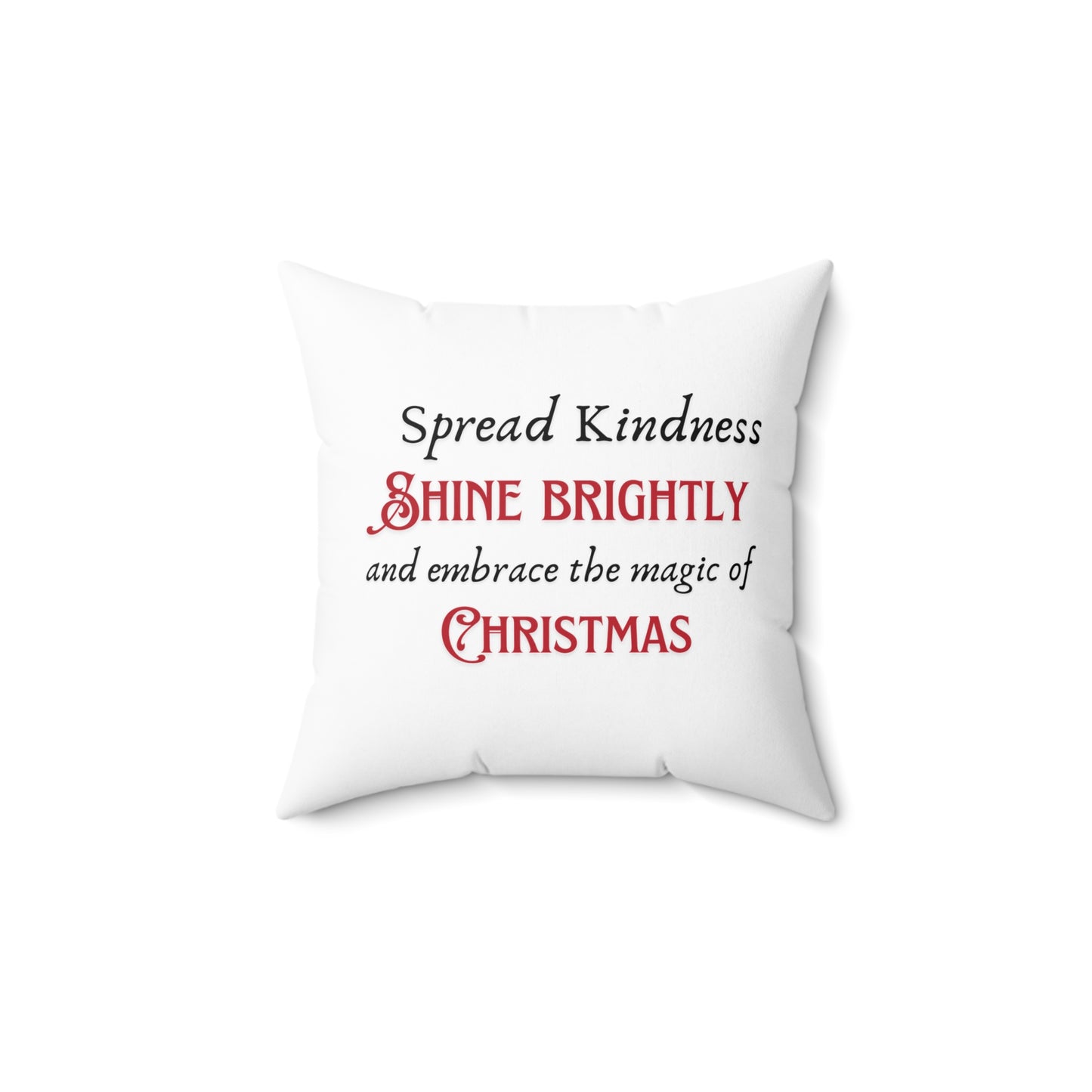 Spun Polyester Square Pillow - Spread Kindness