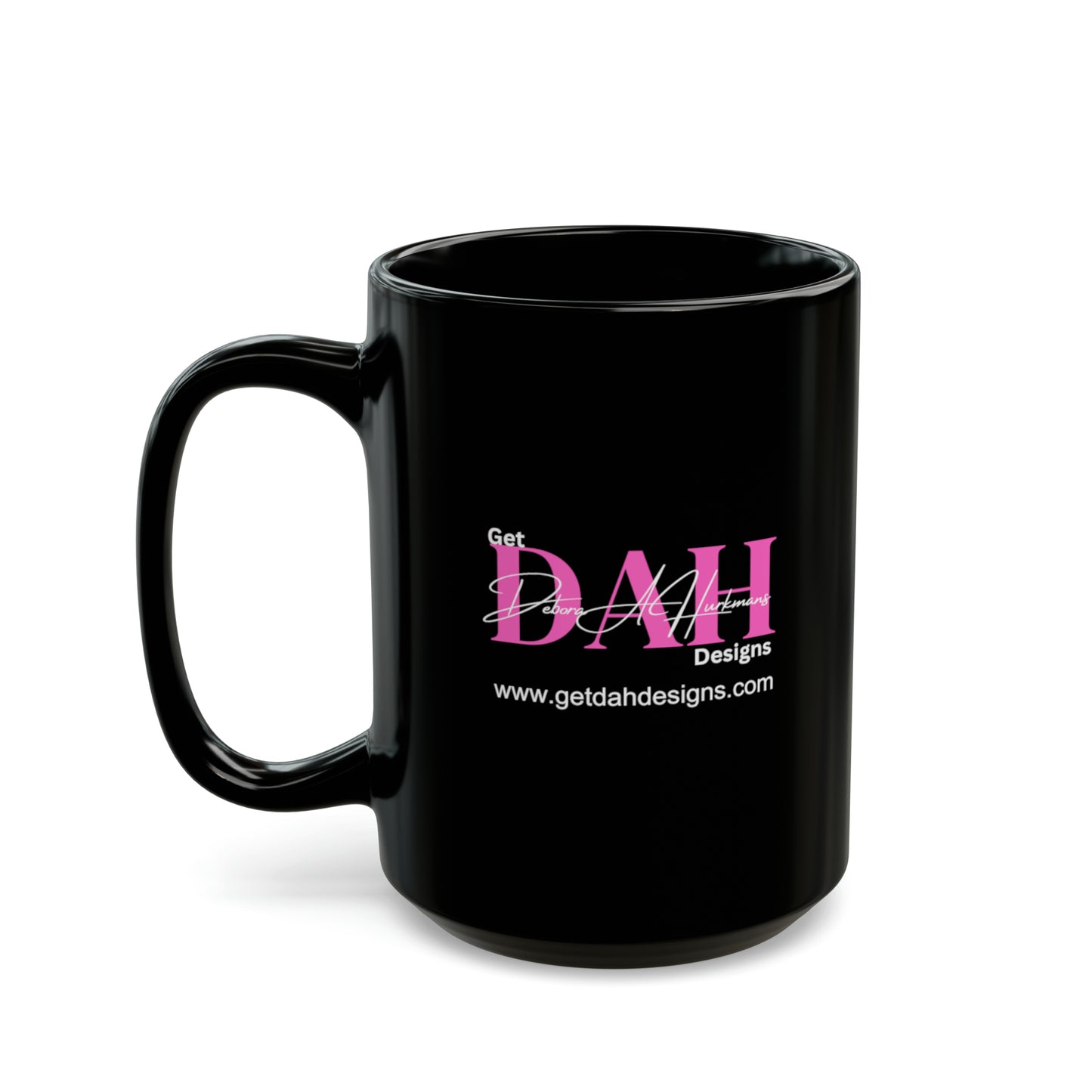 Black Ceramic Mug (11oz, 15oz) DAH Merch