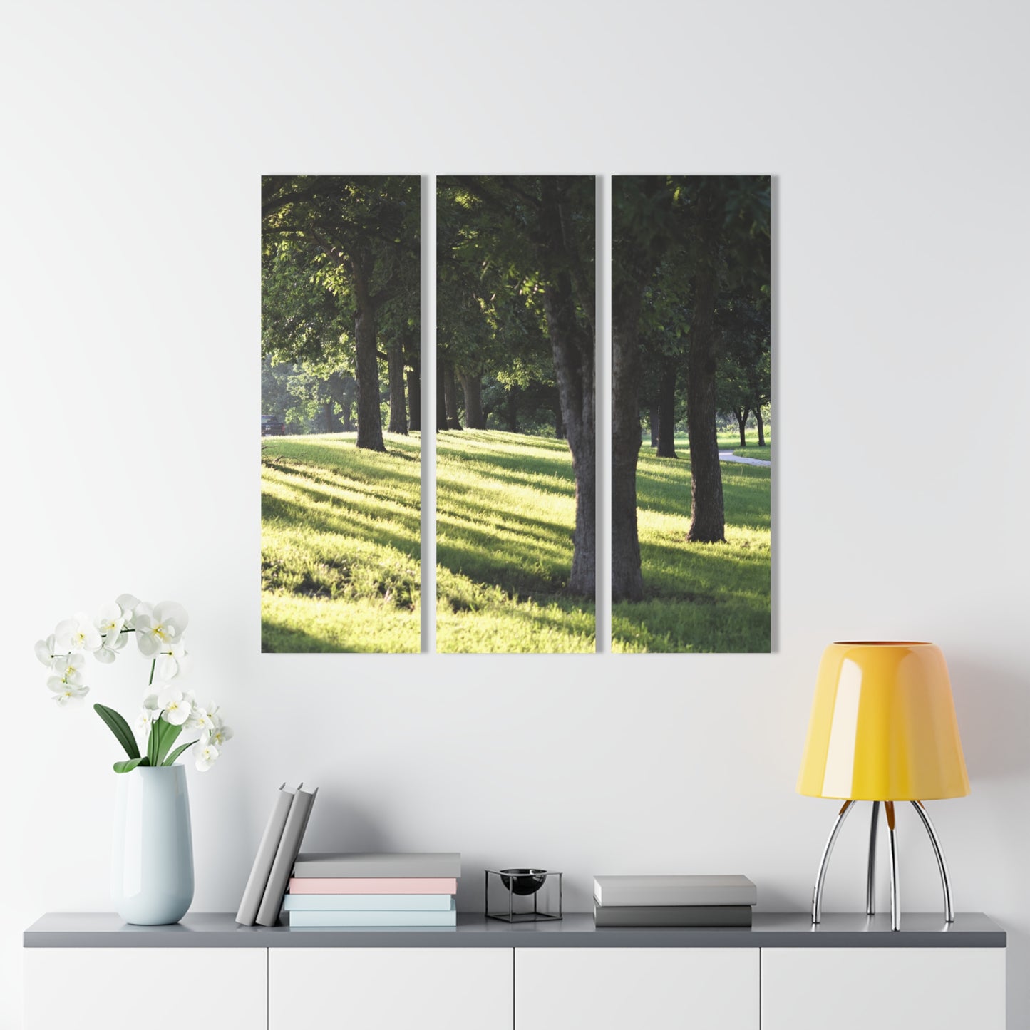 Acrylic Prints (Triptych) Walk in the park