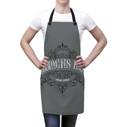 Dark Grey Apron - Boomers Rule Full Apron