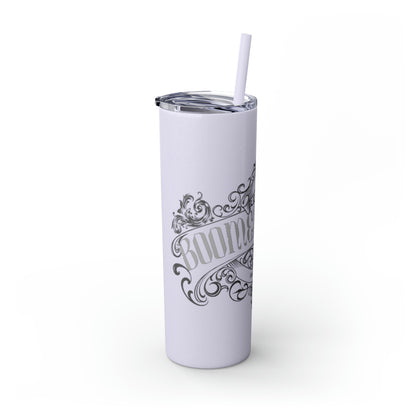 Skinny Tumbler with Straw, 20oz - Boomers Rule