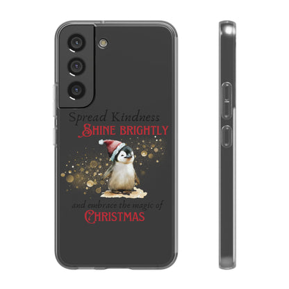 Flexi Cases - Magic of Christmas Penguin - iPhone and Samsung phones