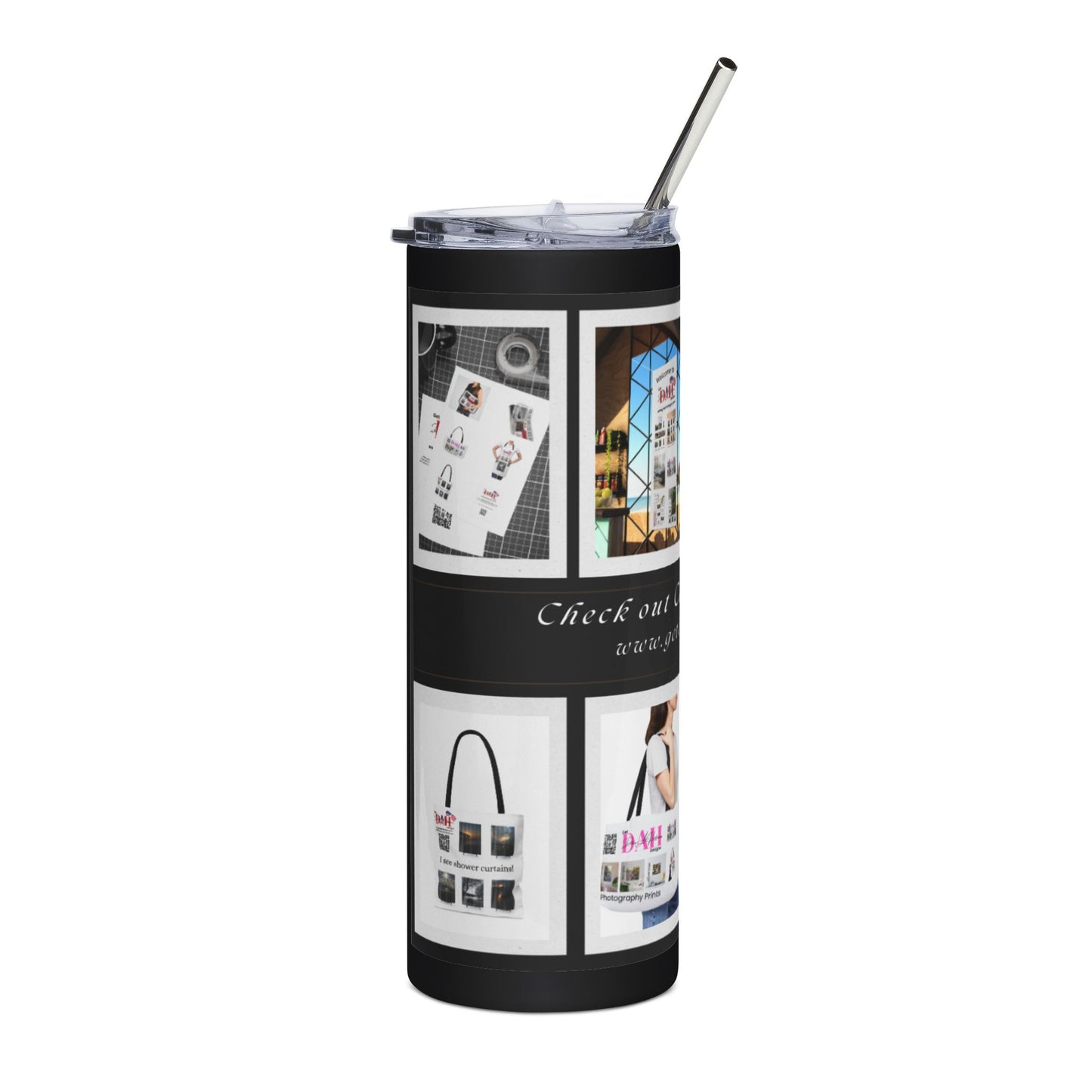 Stainless Steel Tumbler, 20oz - Fueled by Kindness Powered by community