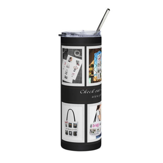 Stainless Steel Tumbler, 20oz - Fueled by Kindness Powered by community