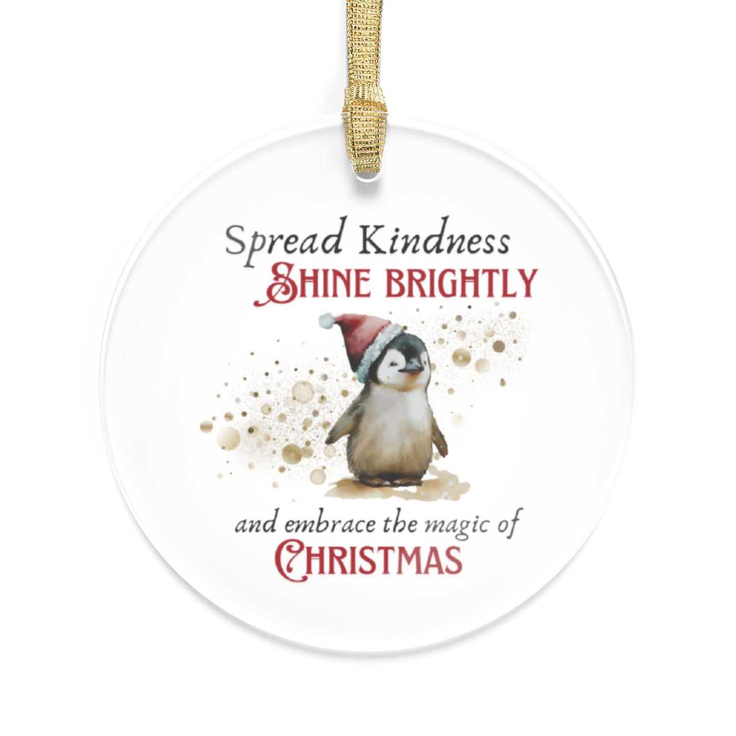 Acrylic Ornaments - Magic of Christmas Baby Penguin