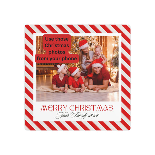 Metal Art Sign - Customize to your family memory of 2023 Christmas