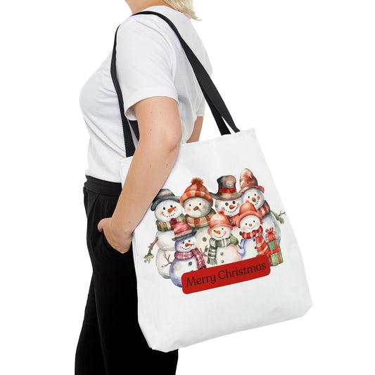 Tote Bag - Snowman Merry Christmas