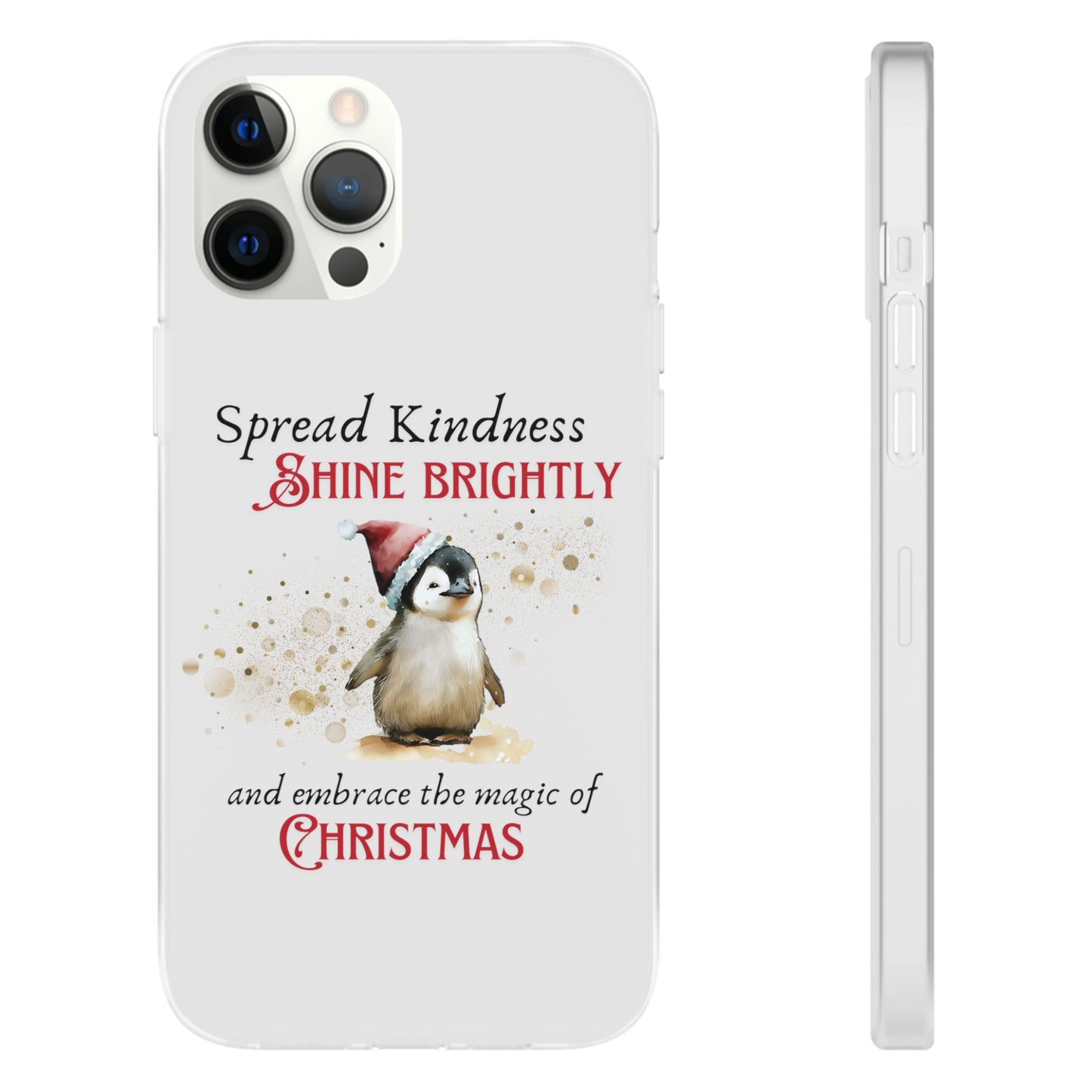 Flexi Cases - Magic of Christmas Penguin - iPhone and Samsung phones