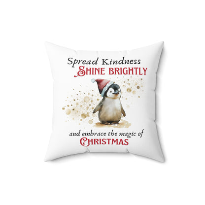 Spun Polyester Square Pillow - Spread Kindness