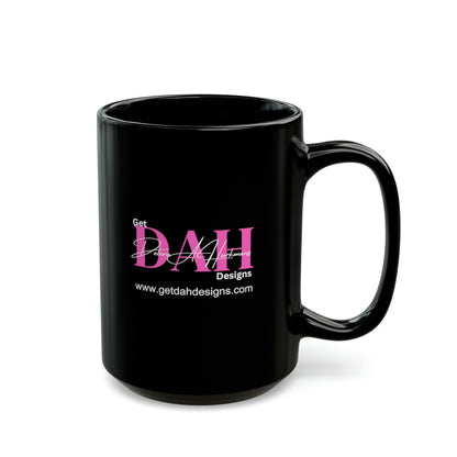 Black Ceramic Mug (11oz, 15oz) DAH Merch