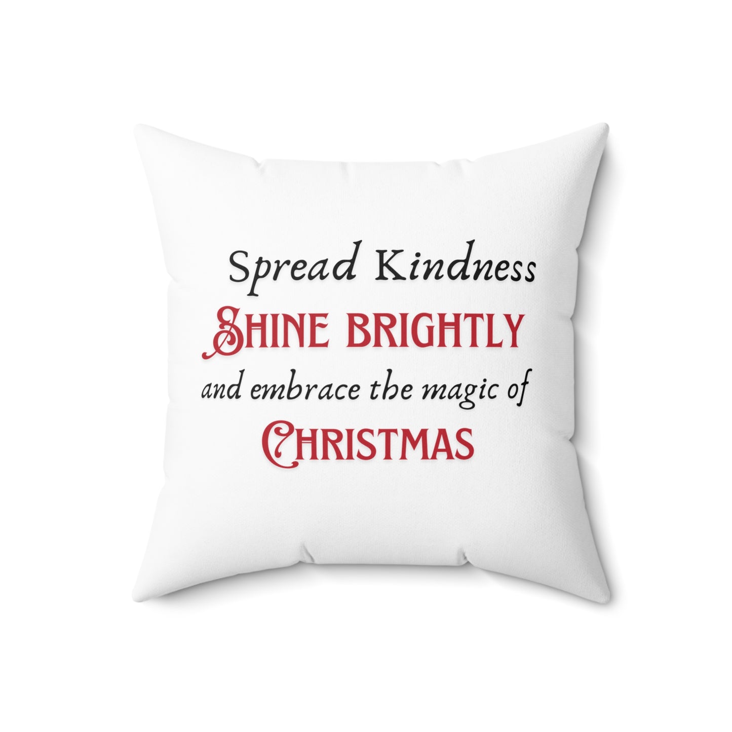 Spun Polyester Square Pillow - Spread Kindness