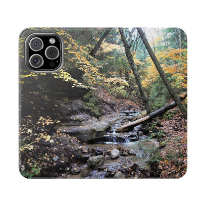 Flip Cases - Bonus Creek - iPhone 13, iPhone 13 Mini, iPhone 13 Pro Max, Samsung Galaxy S22