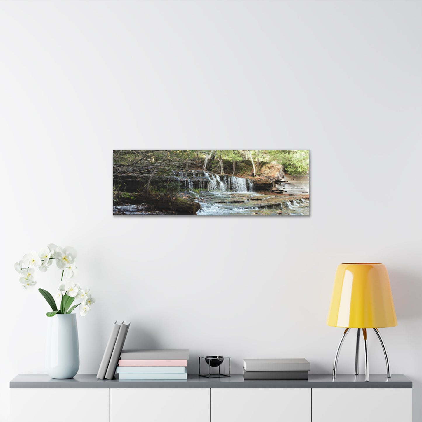 Canvas Gallery Wraps (White Wrap) - Water Fall