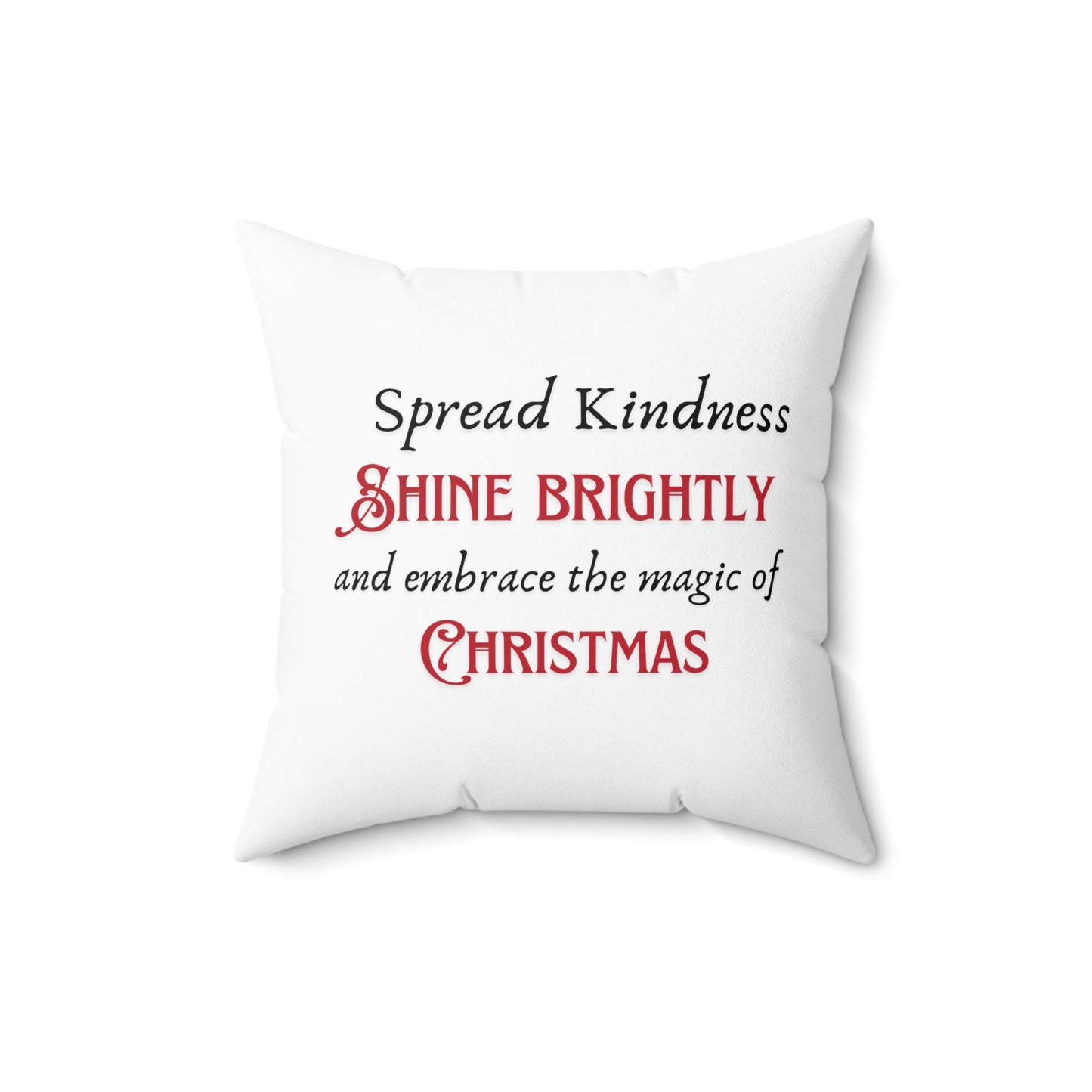 Spun Polyester Square Pillow - Spread Kindness