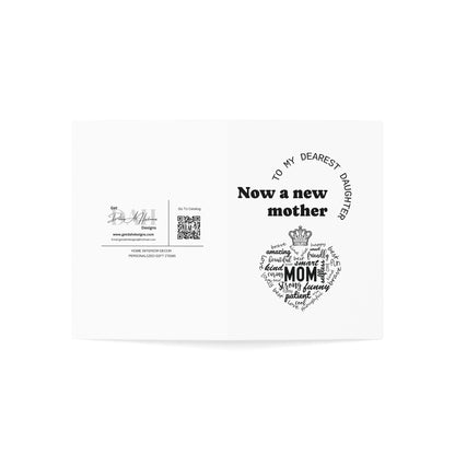 Greeting Cards (1 CARD ) MOM APPRECIATION My dearest daughter